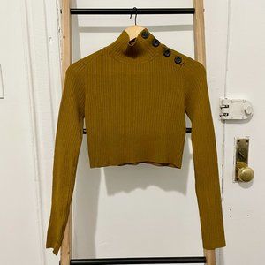 NWOT Zara Knit Crop Top